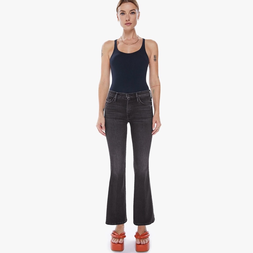 Mother The Weekender Fray Denim